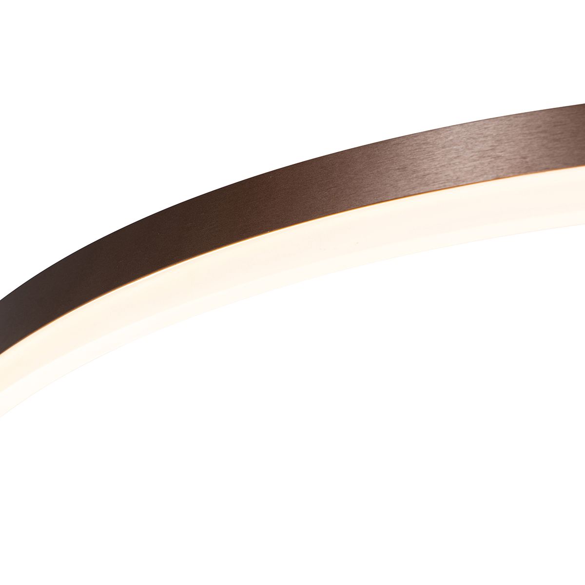 Hanglamp donkerbrons 80 cm incl. LED 3-staps dimbaar - Anello