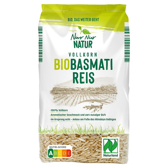 NUR NUR NATUR Bio-Vollkorn Basmatireis 500 g