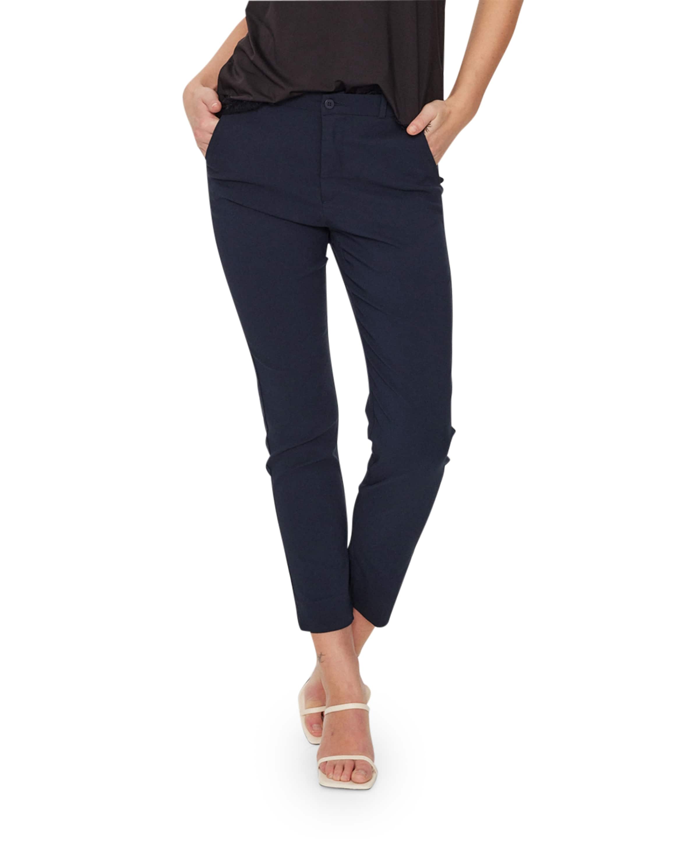 Freequent FQSolvej-ankle-pa dames broek blauw