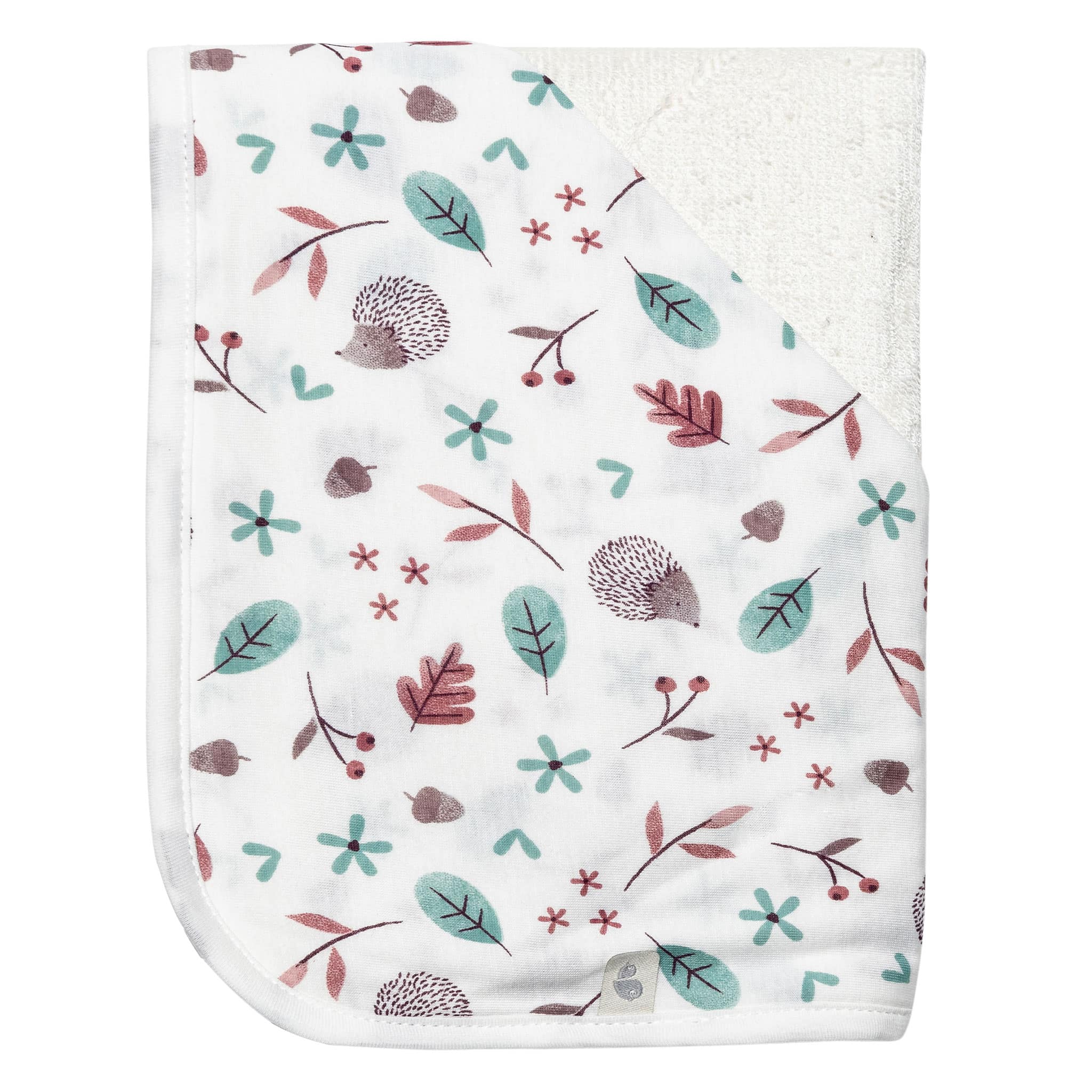 Perlimpinpin Serviette Capuchon Bambou - Hérisson