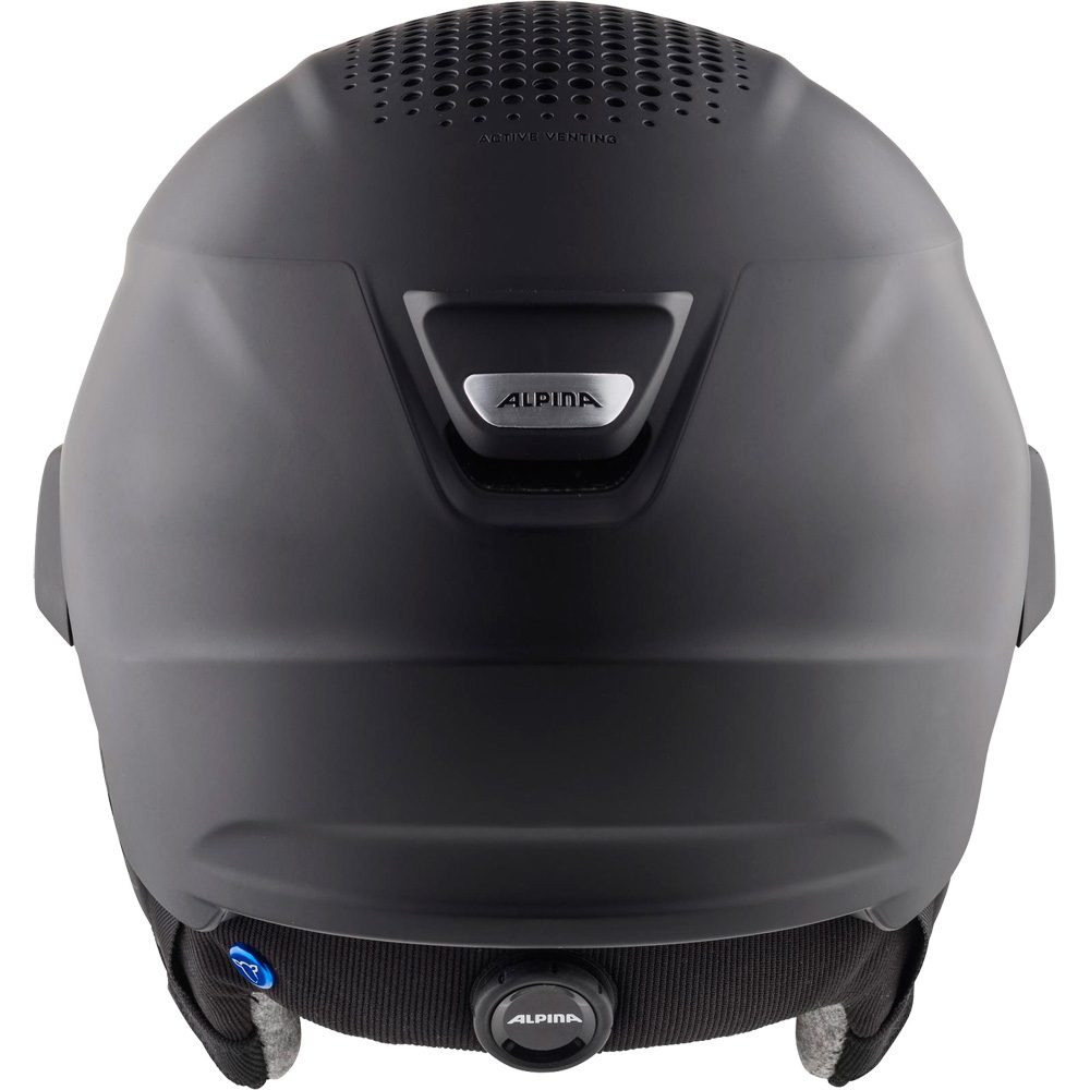 Alpina Alto V Visierhelm mattschwarz