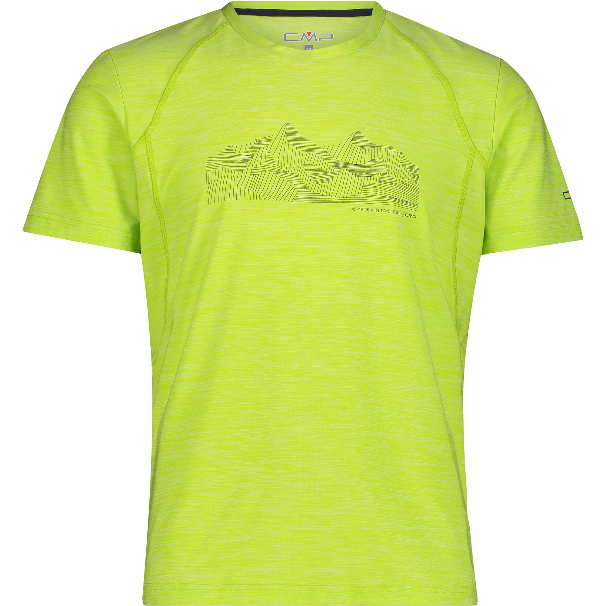 CMP T-Shirt Herren acido melange