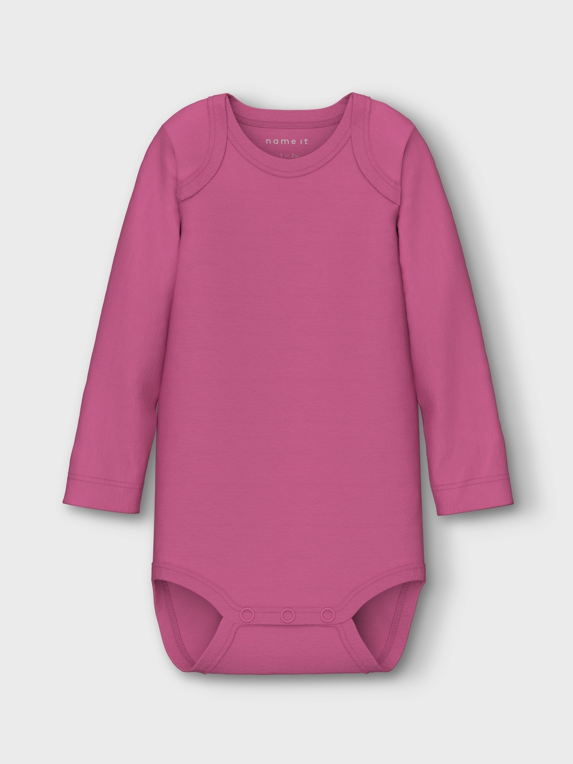 Name It Langarmbody »NBFBODY 3P LS IBIS ROSE DEER NOOS«, 3 Stk.