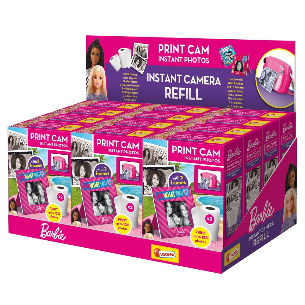 Print Cam Barbie Sofortbildkamera Nachfüllpackung