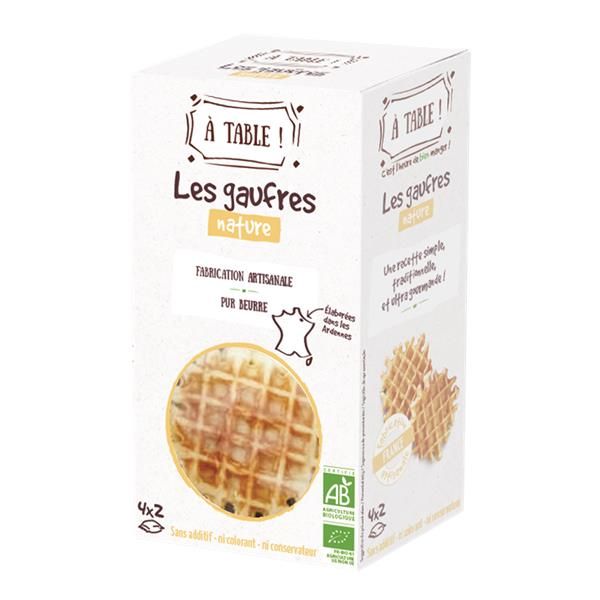 À Table 8 Gaufres Manteiga Bio 170G