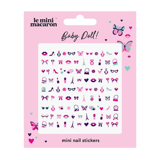 Le Mini Macaron Mini Nail Art Stickers, Baby Doll