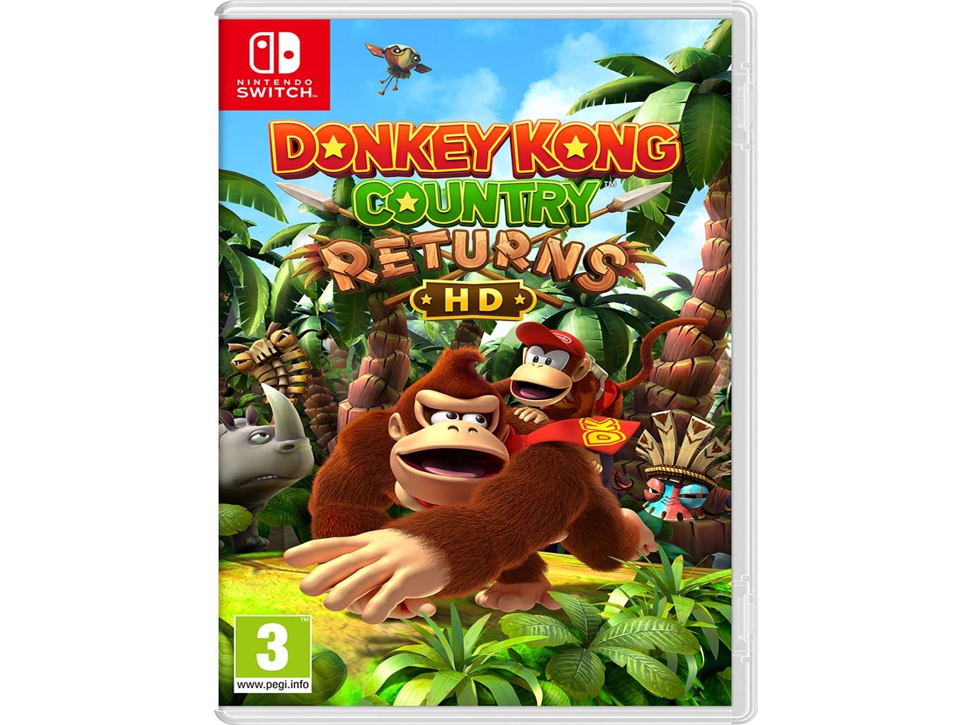 JOGO SWITCH DONKEY KONG COUNTRY RETURNS HD