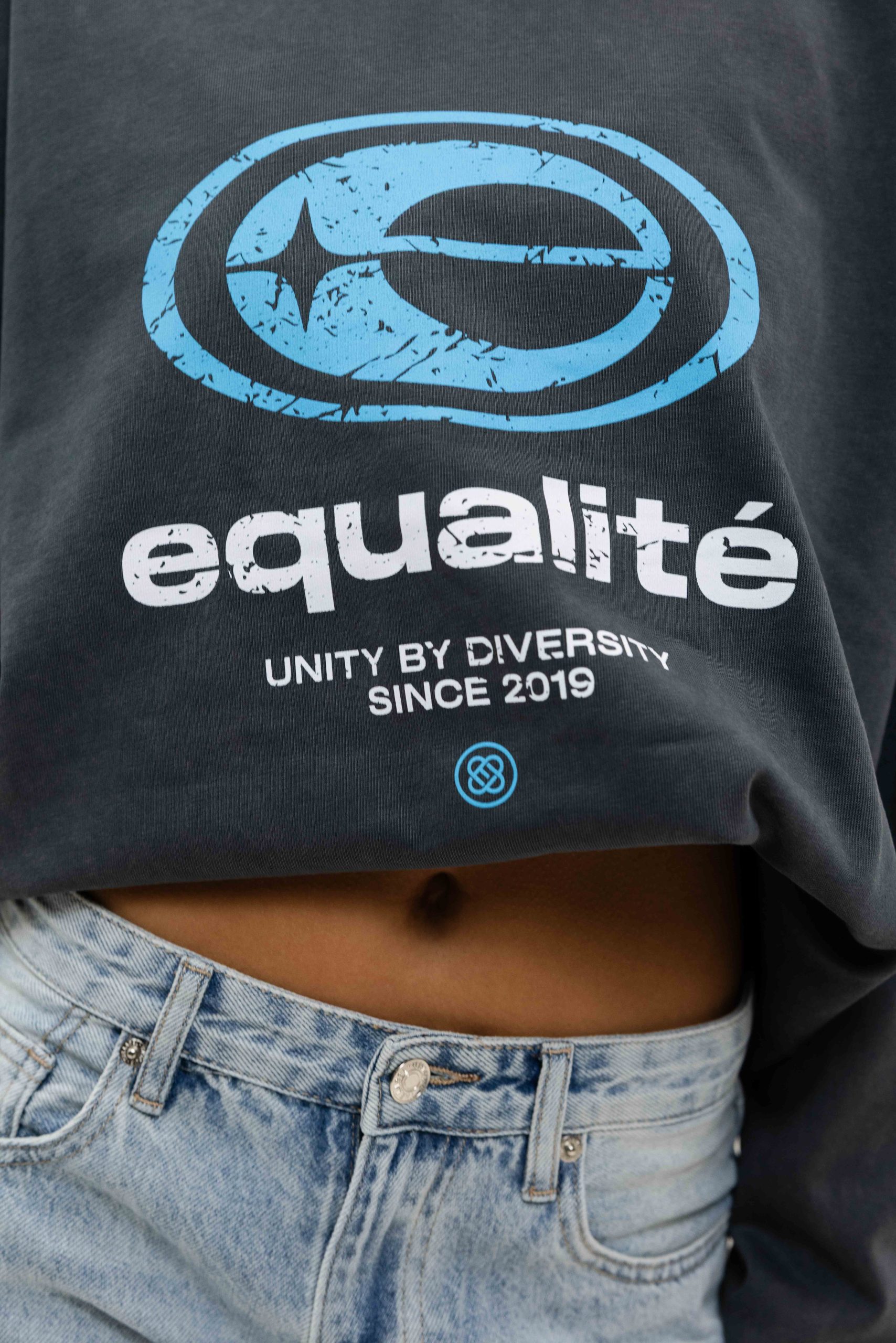 Equalité Elan Oversized Longsleeve Dames Donkergrijs