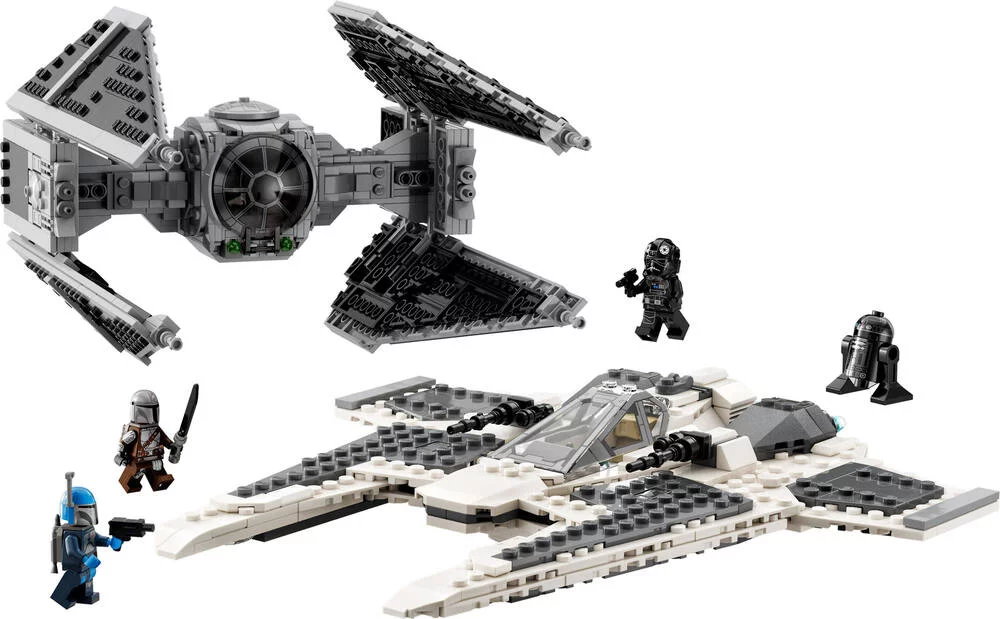 LEGO®STAR WARS™ 75348 - LE CHASSEUR FANG MANDALORIEN CONTRE LE TIE INTERCEPTOR™