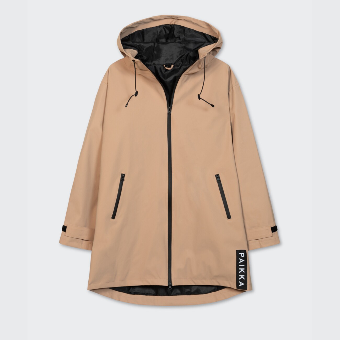 Paikka Regenjacke Taupe