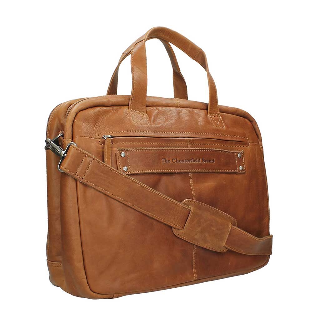 The Chesterfield Brand Ryan Laptopbag Large cognac