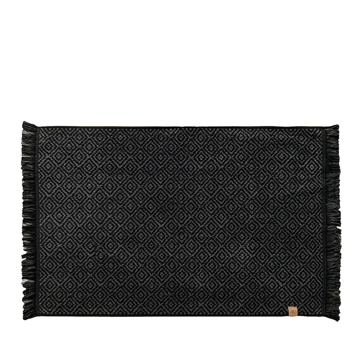 Mette Ditmer - Morocco Badematte 50 x 80 cm, schwarz / grau