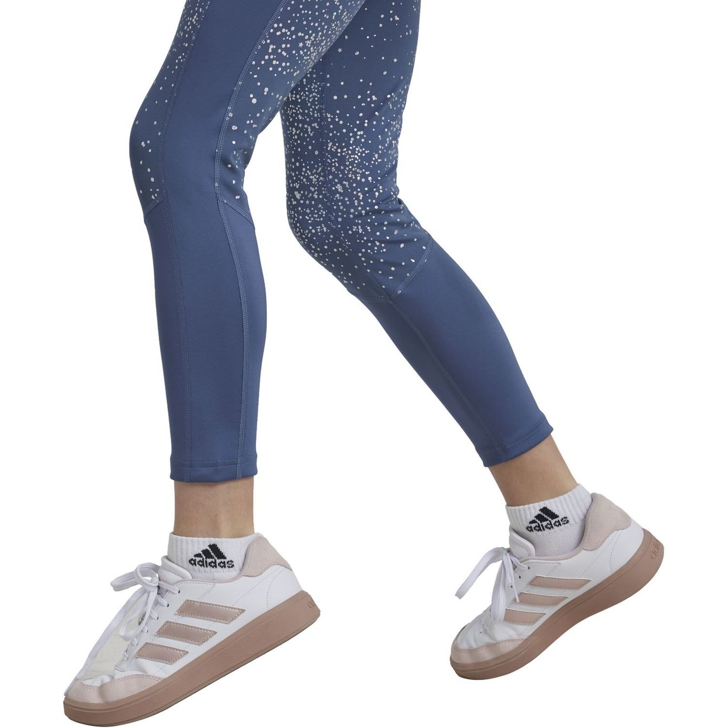 Adidas PerformanceOptime Glam Kids 7/8-Leggings