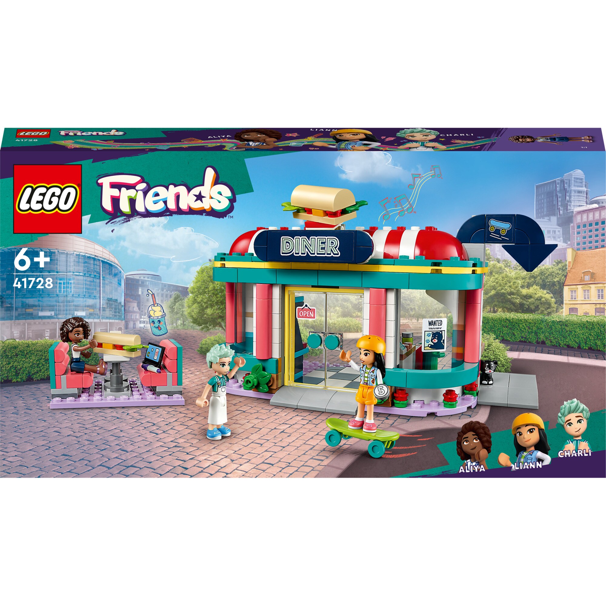 LEGO Konstruktionsspielzeug Friends Restaurant