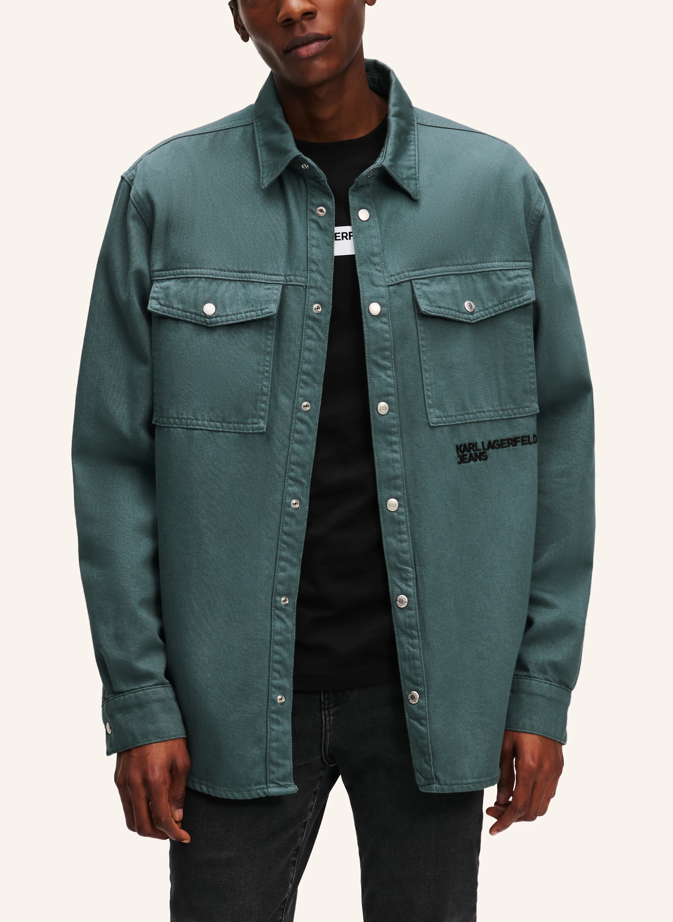 KARL LAGERFELD JEANS DENIM OVERSHIRT