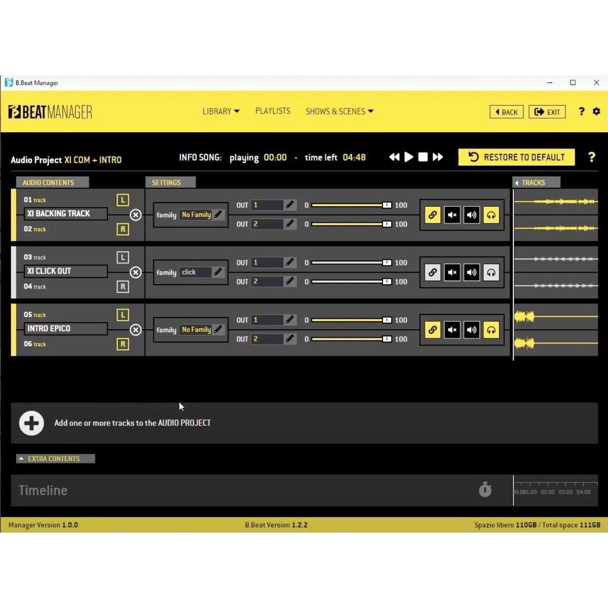 M-Live B.Beat Pro 16 PLUS (1TB + WiFi) multi-track recorder/player