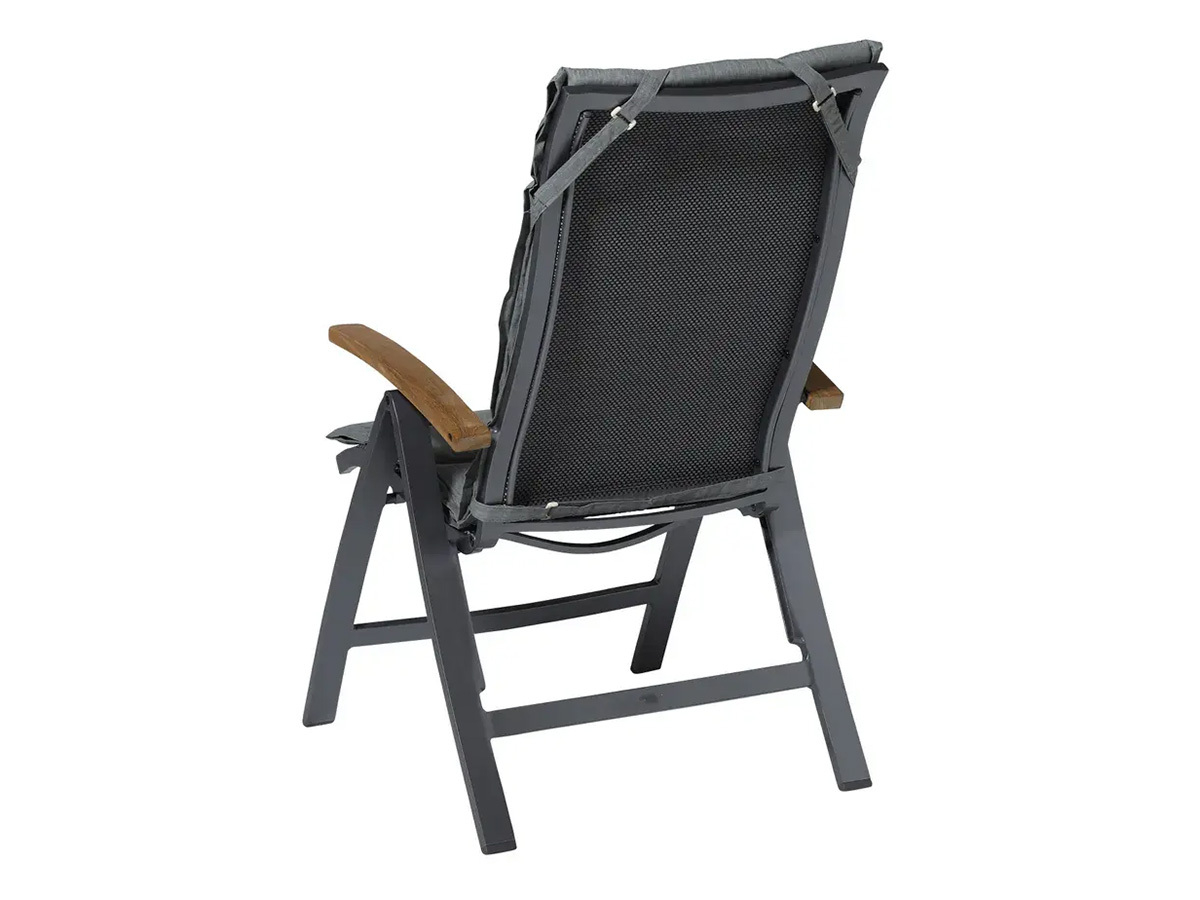 Madison Basic grey Fiber tuinkussen