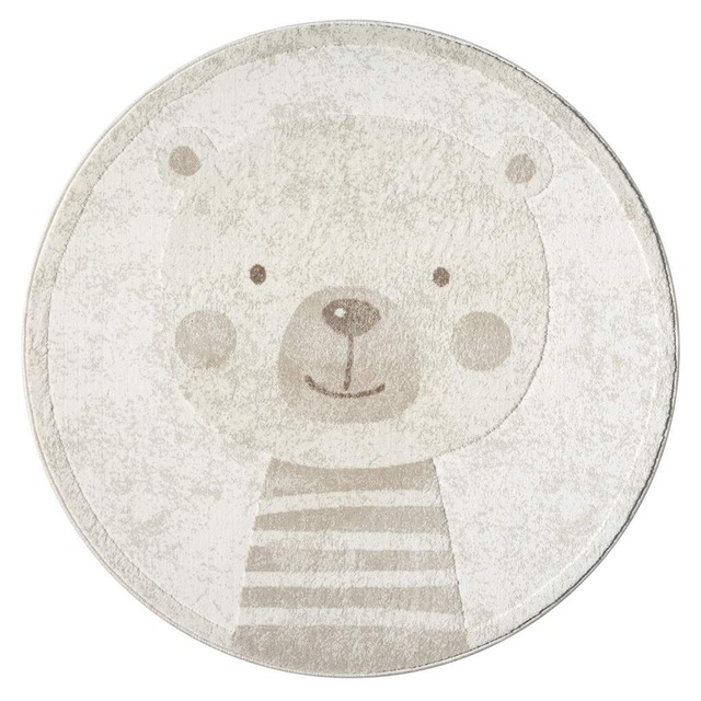 Carpet City Kinderteppich »MARA710« rund 11 mm Höhe Kinderzimmer, Kurzflor,robust,Tiere,  Spielzimmer