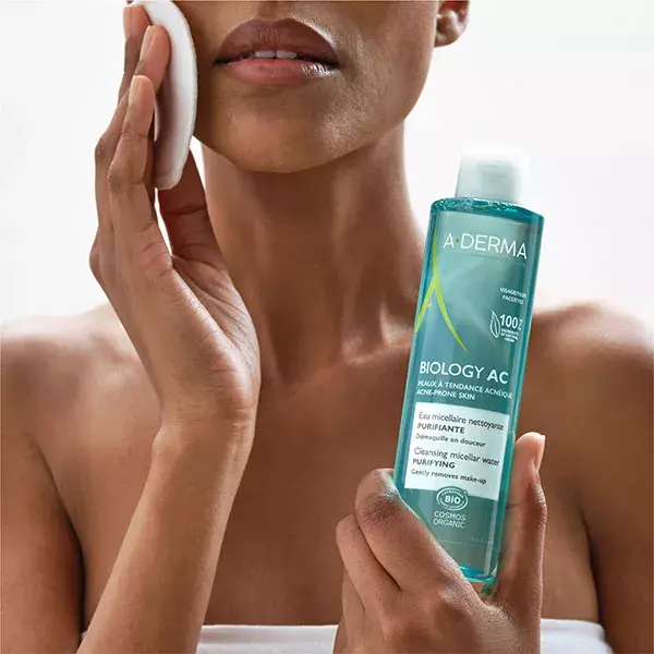 A-Derma Biology AC Eau Micellaire Nettoyante Purifiante 200 ml