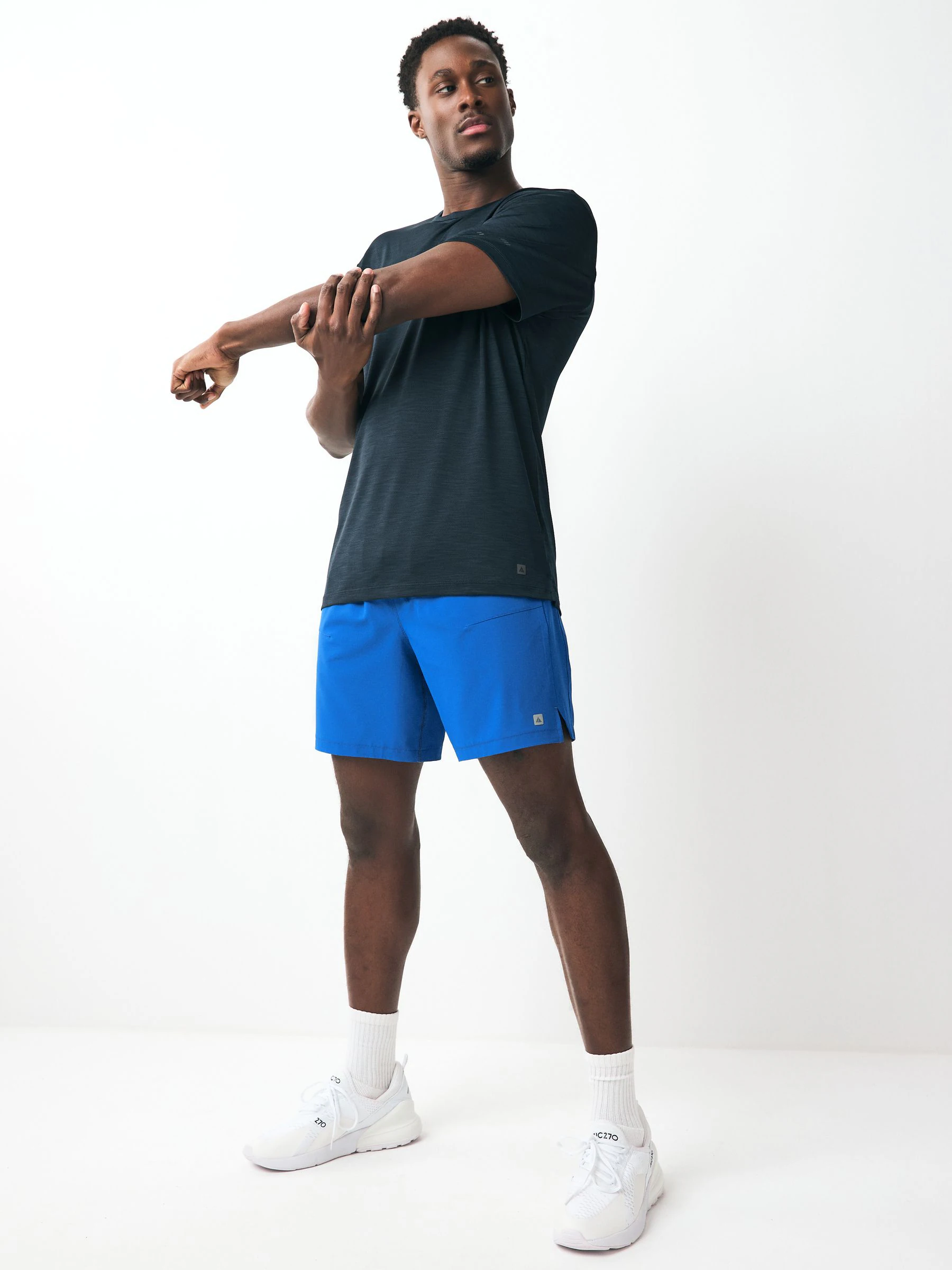 Kobaltblauw - 7 inch - Active sportschoolshort