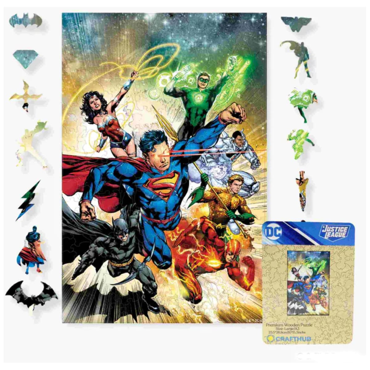 Crafthub Justice League puslespill (Heroes)