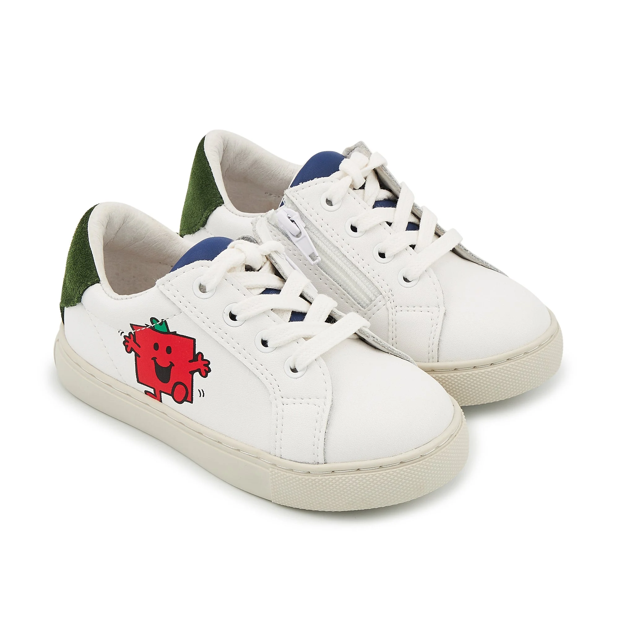 MINI SIMONE COSTAUD - Sneakers en cuir | Blanc