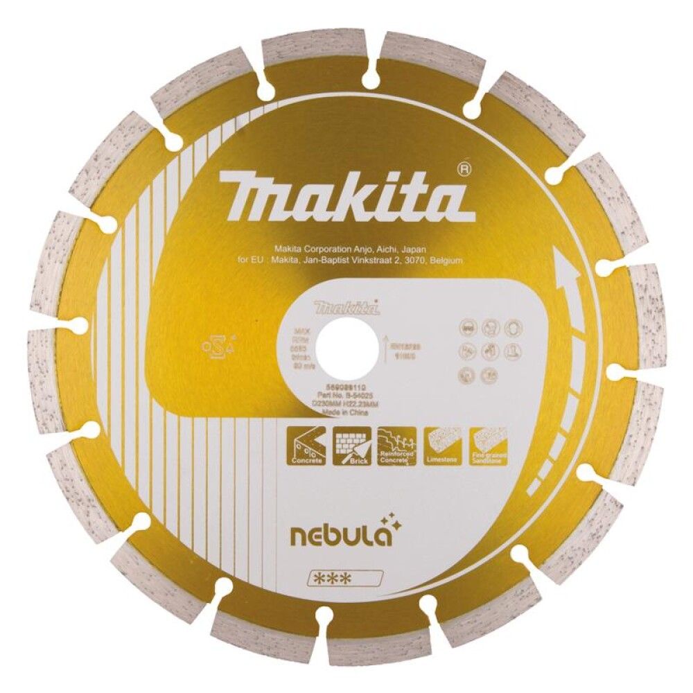 DIAMANTKAPPESKIVE MAKITA NEBULA STANDARD 230X22MM