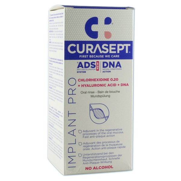 Curasept ADS DNA Implant Pro Mundspülung 0,20 % CHX (200 ml)
