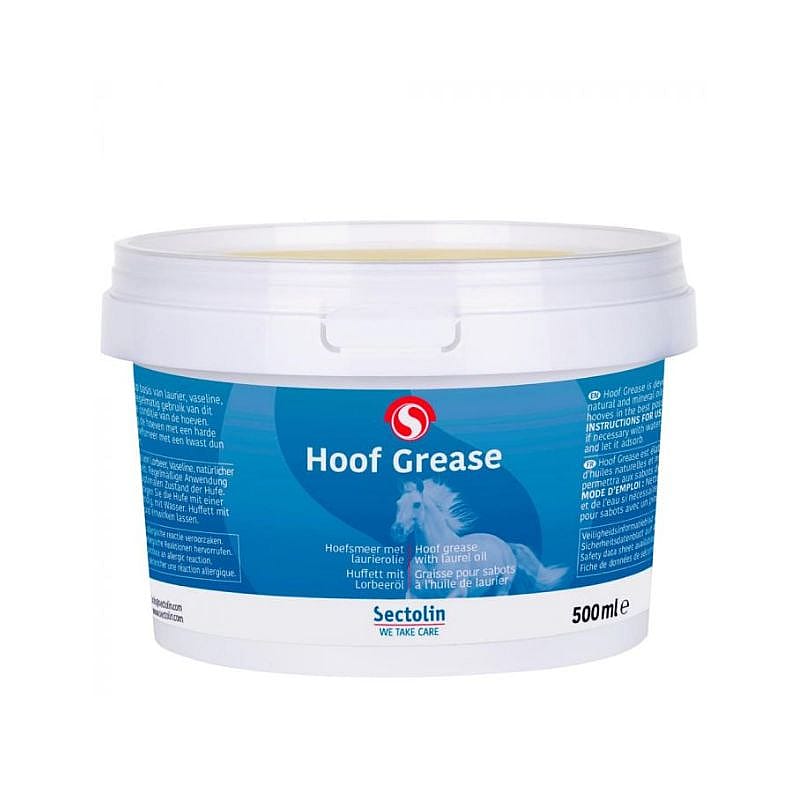 Sectolin Hoof Grease Blank Paard  | 500 ml | 20093.1