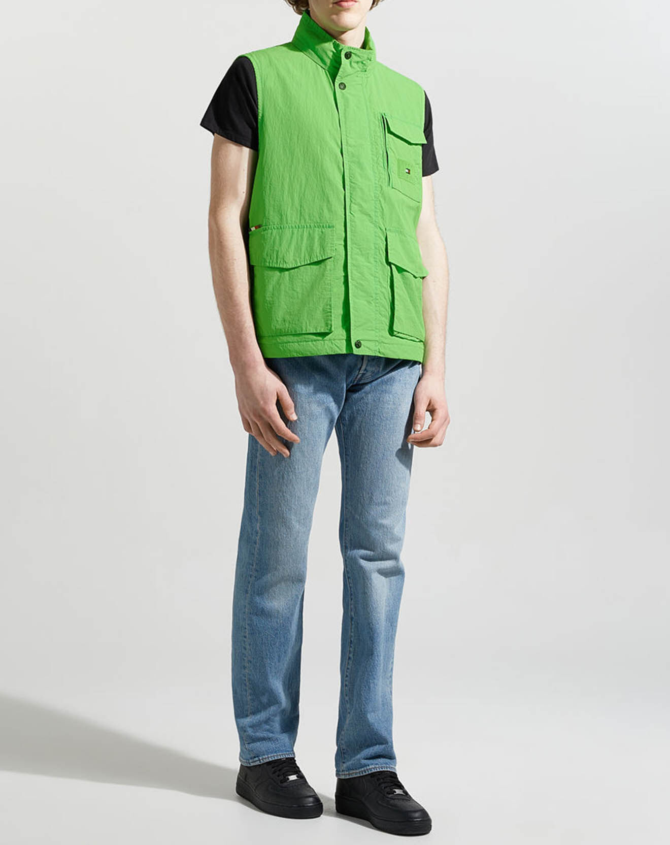 Tommy Hilfiger Blouson sans manches Sail vert vif