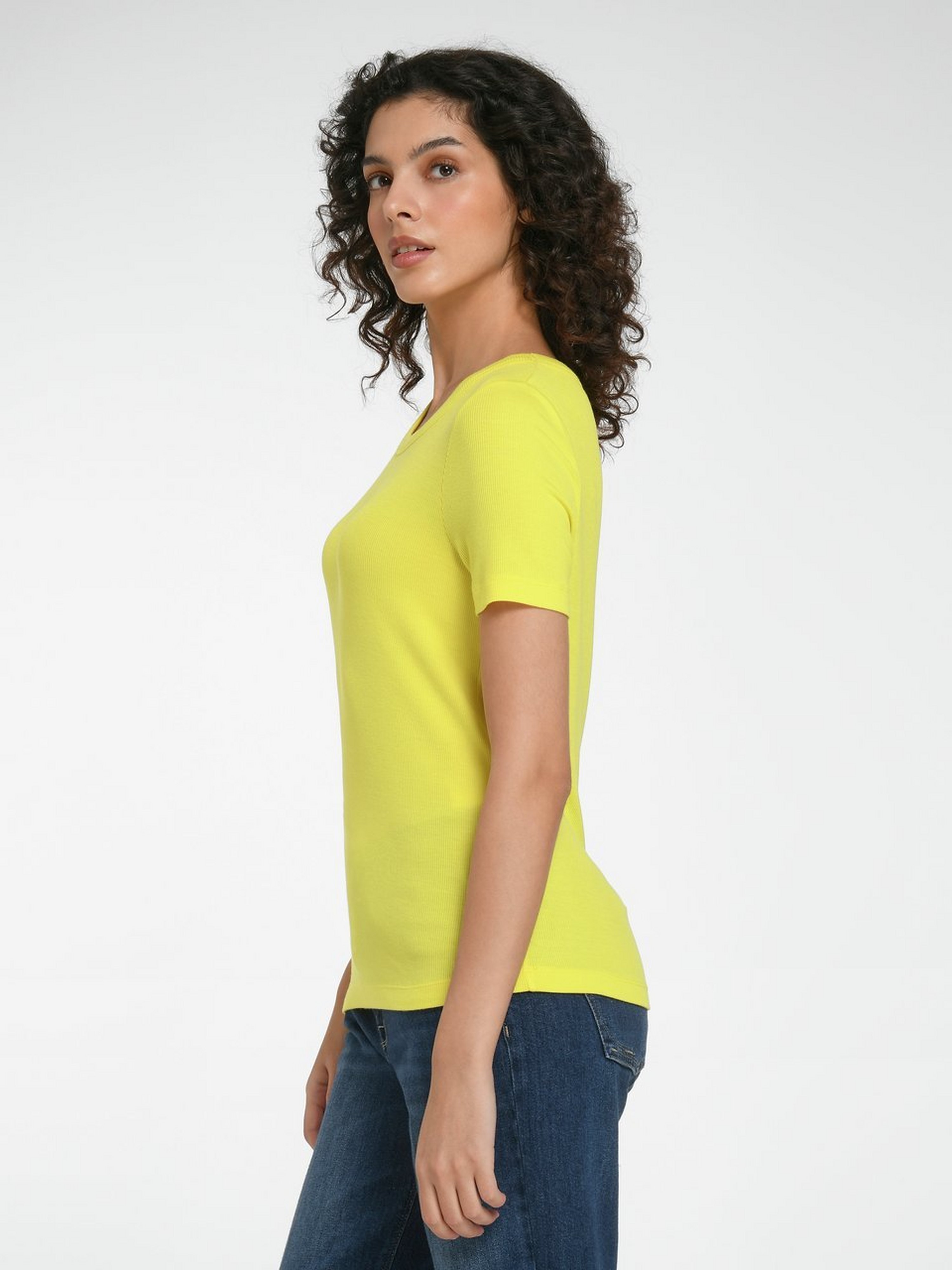 Rundhals-Shirt