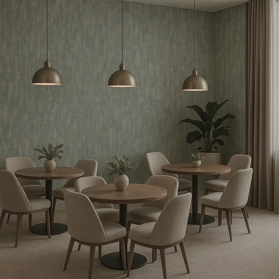 Dutch Wallcoverings Vliesbehang Renaissance basket weave - groen - 10,05m x 53cm