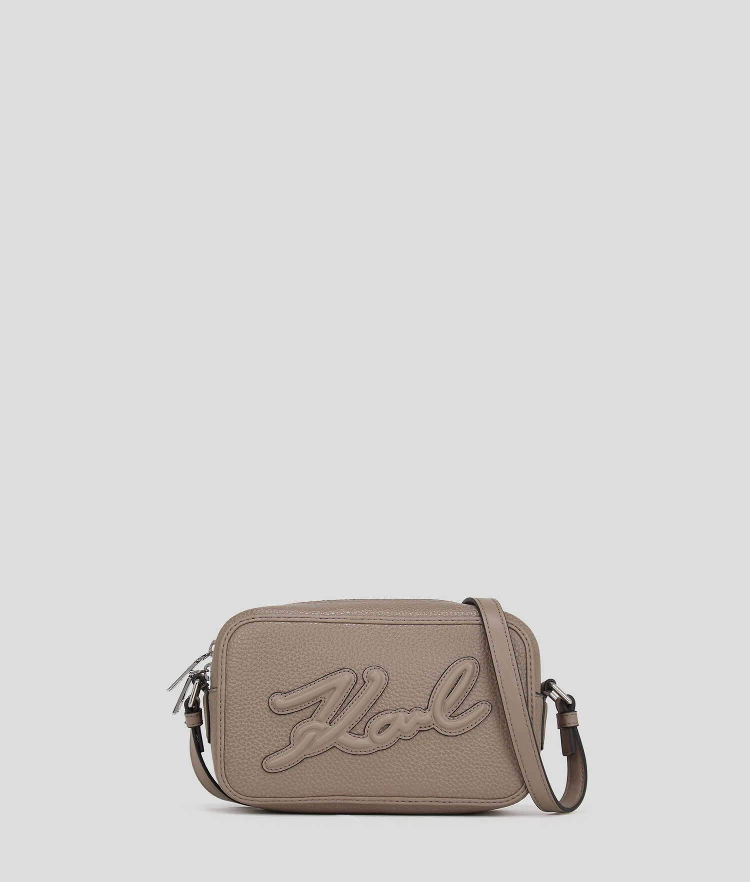 SAC CAMÉRA EN CUIR GRAINÉ K/SKUARE