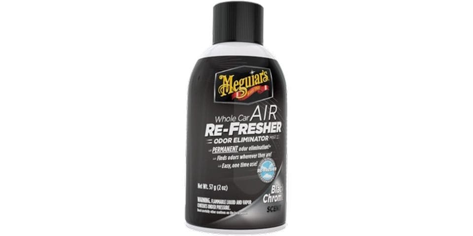 Meguiar's Auto-Geruchsentferner Air Re-Fresher Black Chrome Geruchsbeseitiger für Fahrzeuginnenräume