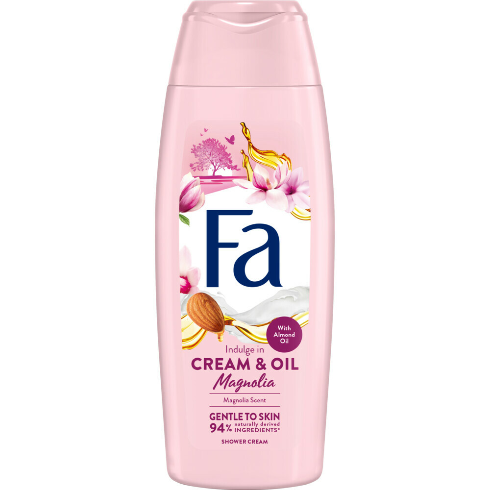6x Fa Douchecrème Cream Oil Silk Magnolia250 ml