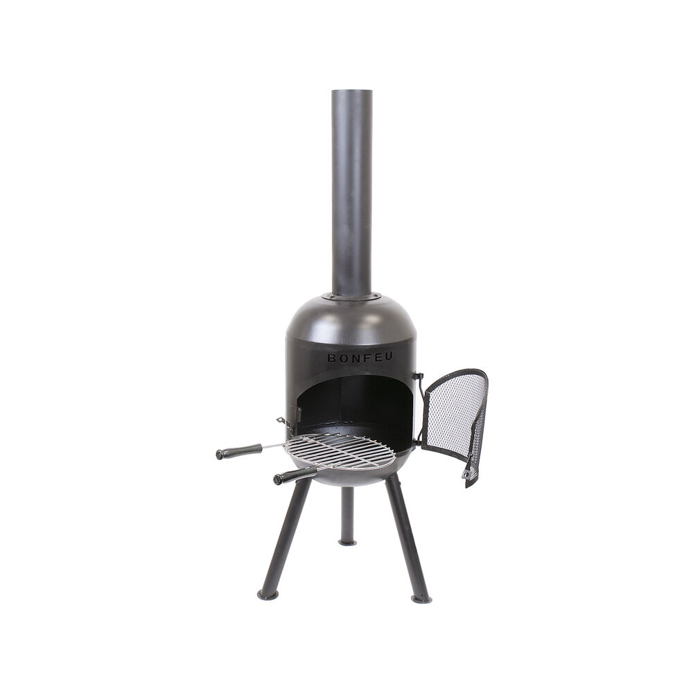 Bonfeu Bonsolo - Tuinhaard - Zwart - 34 cm