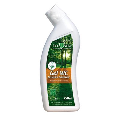 Écu Vert - Gel WC nettoyant détartrant 750 ml
