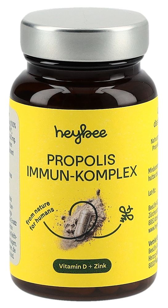 HEYBEE Propolis Immun-Komplex Kaps Ds 60 Stk