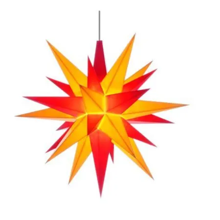 Herrnhuter Sterne Innenstern A1e gelb/rot ø 13cm, mit LED