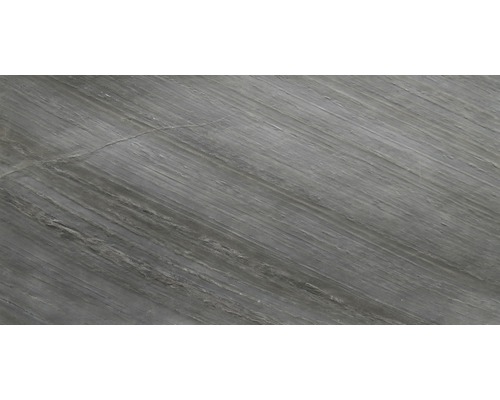 Echte steen mica schist SlateLite flinterdun 1,5 mm D-Zwart 315° 61x122 cm