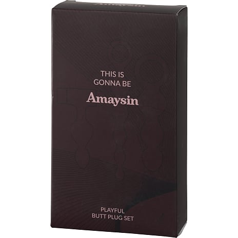 Amaysin playful butt plug sæt
