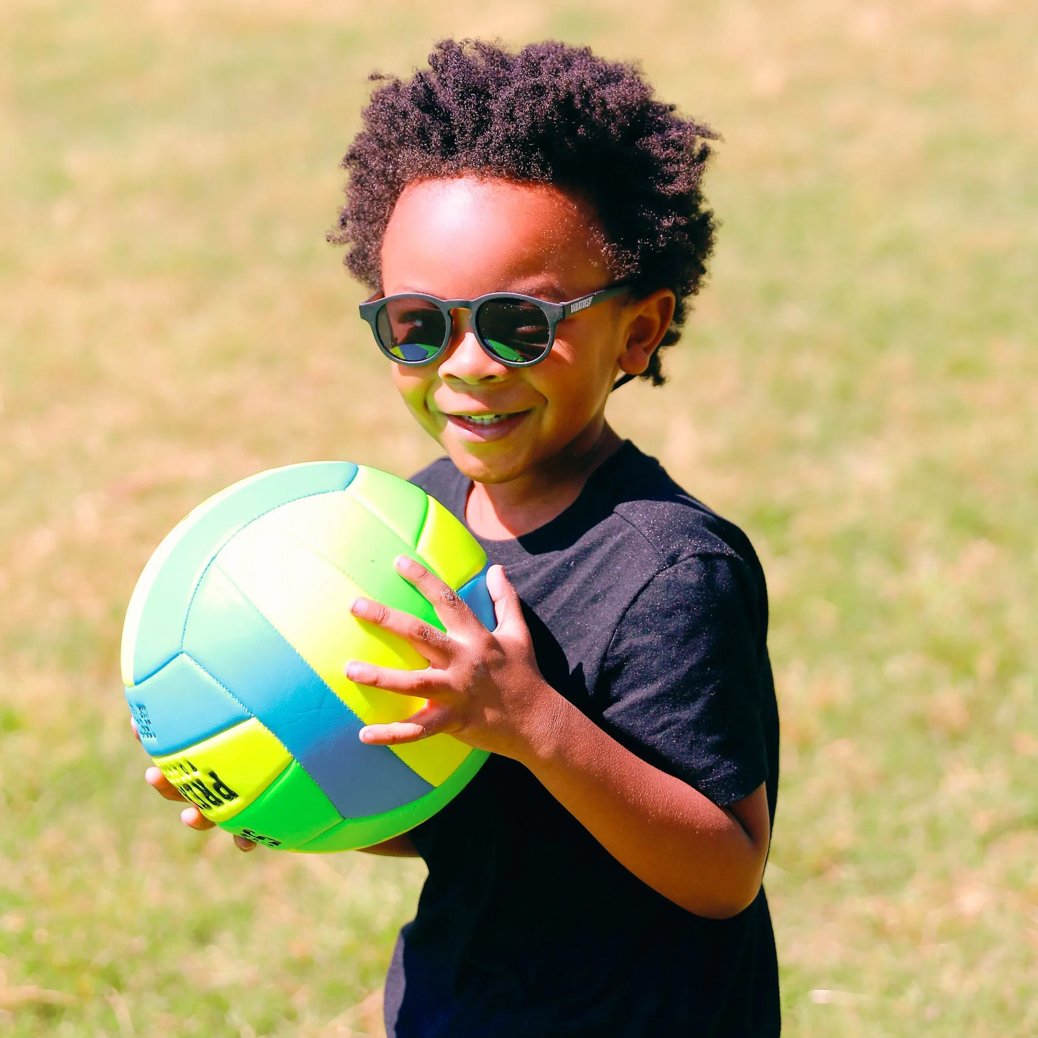 Babiators Lunette de Soleil Keyhole Noire 3-5ans