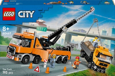 LEGO City 60467 Robust bergingsbil med kran