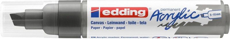 Acrylmarker Edding E-5000 Breed Antraciet - 1 Stuk