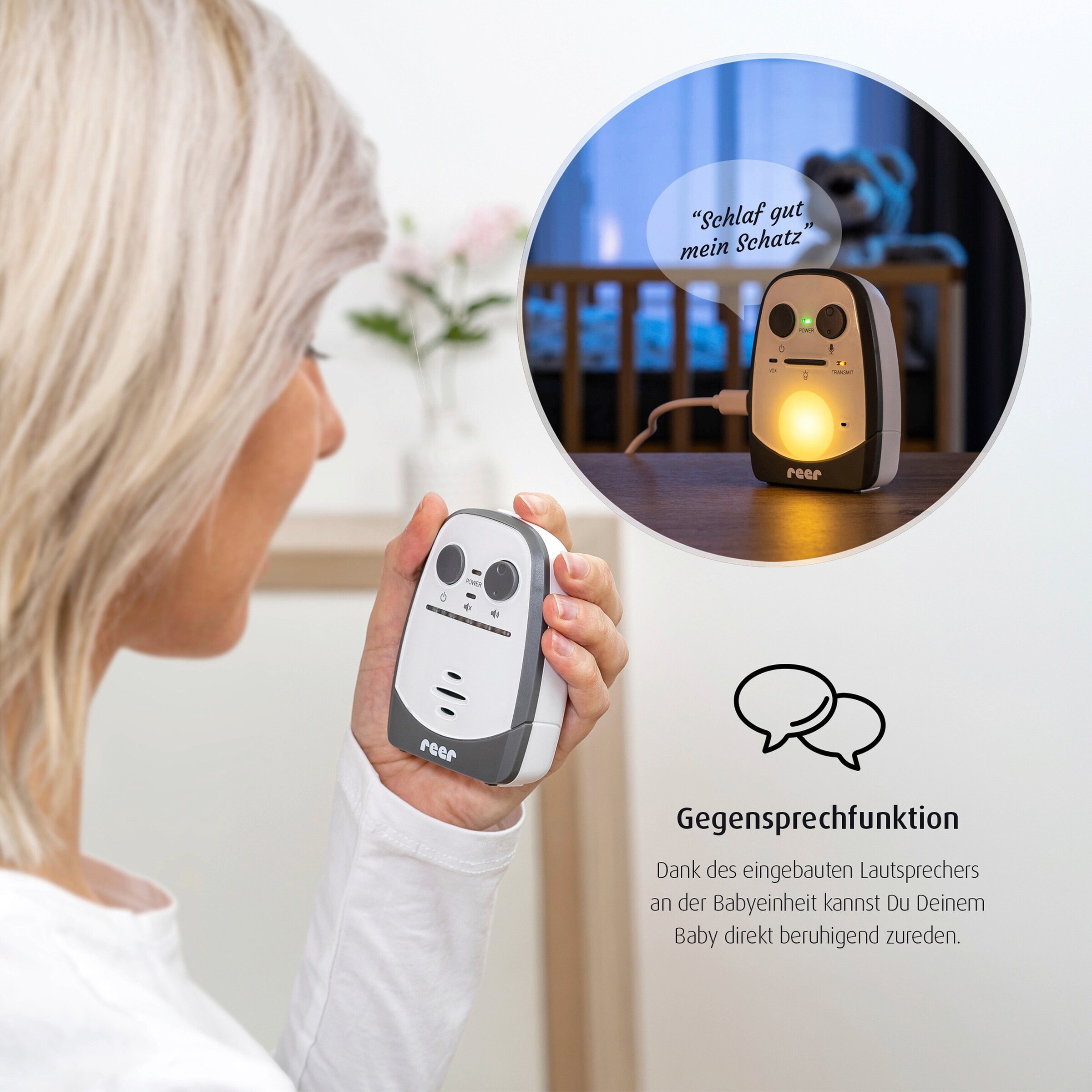 reer Babyphone Cosmo Audio, 600 m