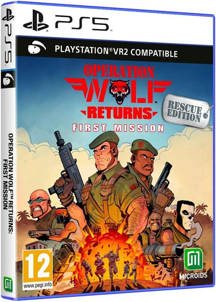 Operation Wolf Returns: First Mission- PlayStation 5