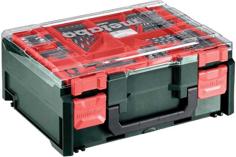 Accu Boor-/Schroevendraaierset - 2 Accu's - Li-Power 18V/2,0Ah - 73-Delige Accessoires