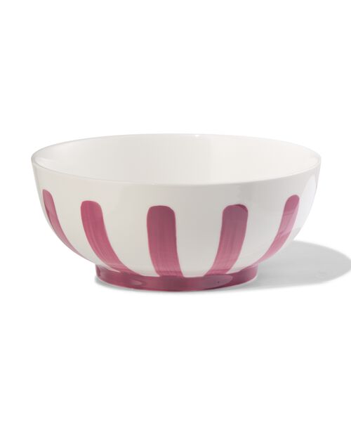 bol Ø15 cm Tablemates new bone blanc avec du rose