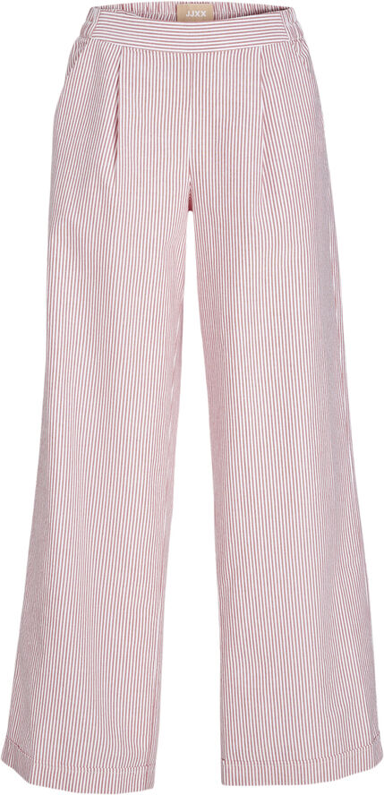 JJXX JXSIVA OXFORD MW PANTS WVN Fiery red/stripes