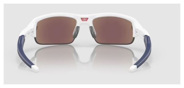 Lunettes Enfant Oakley Flak XXS Matte White / Prizm Sapphire / Ref. OJ9008-0758